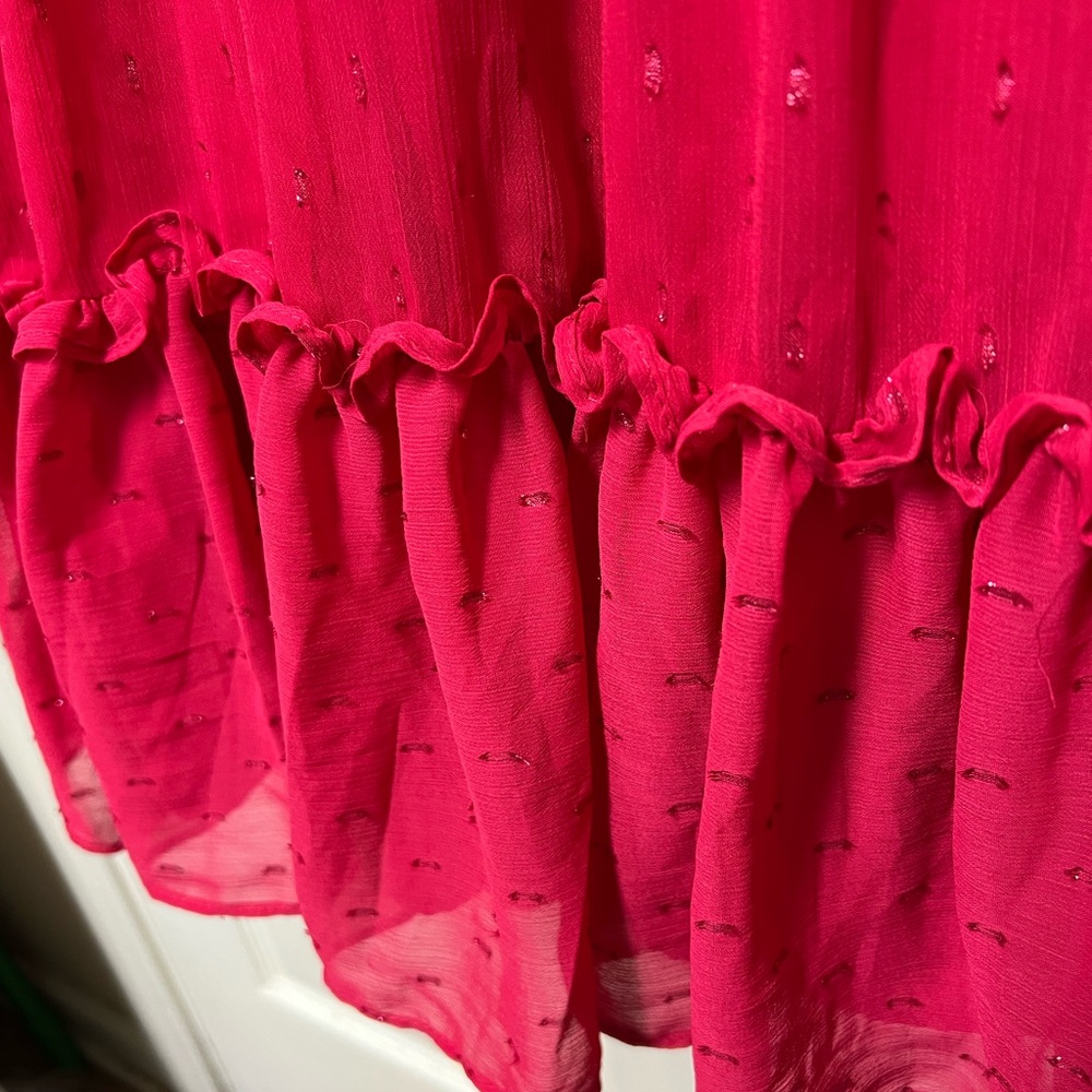 Wonder Nation Charming Pink Ruffle Kids Dress - Picture 6 of 15